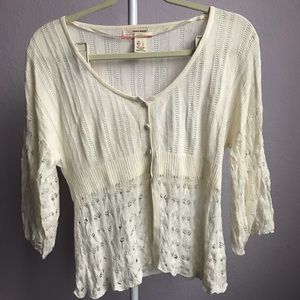dkny knit top
